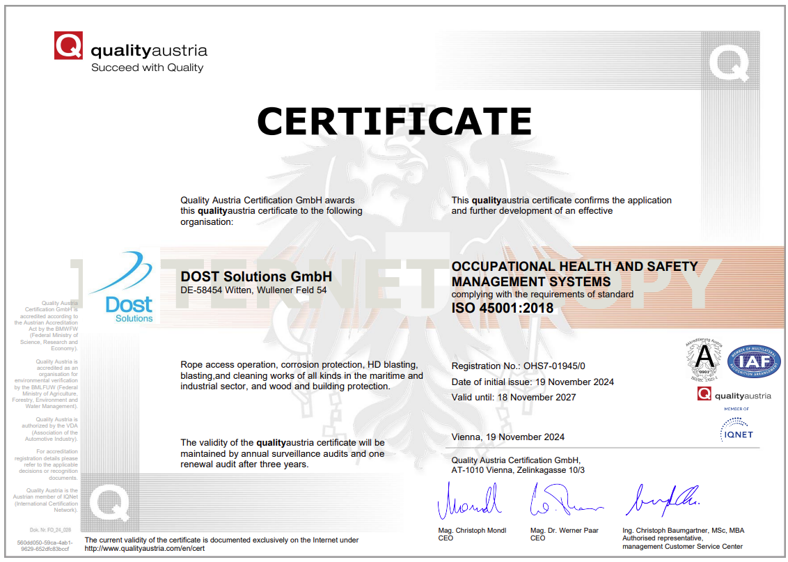 ISO 45001:2018